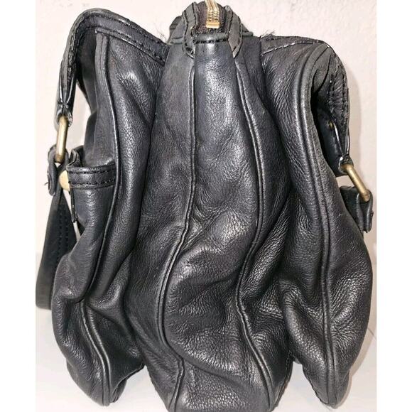 MARC BY MARC JACOBS Hobo Totally Turnlock Shoulder Bag Black 13x13x8 - Picture 5 of 15